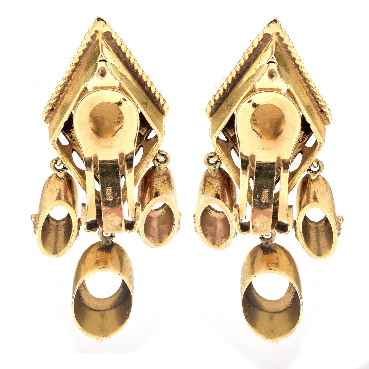 Vintage 14K Gold Earrings