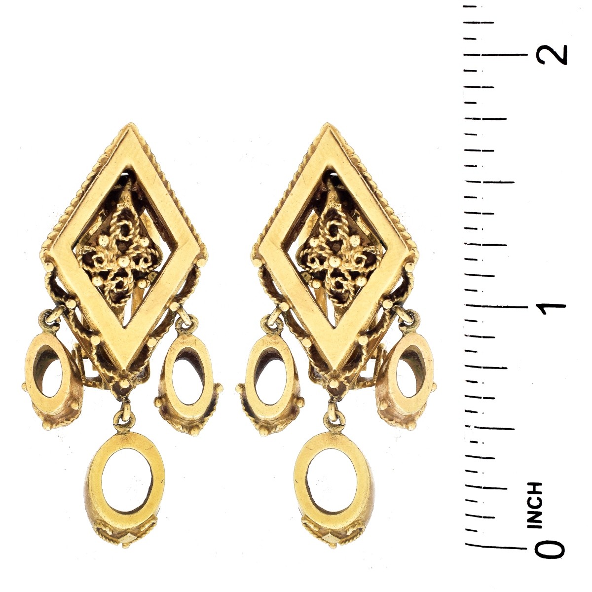 Vintage 14K Gold Earrings