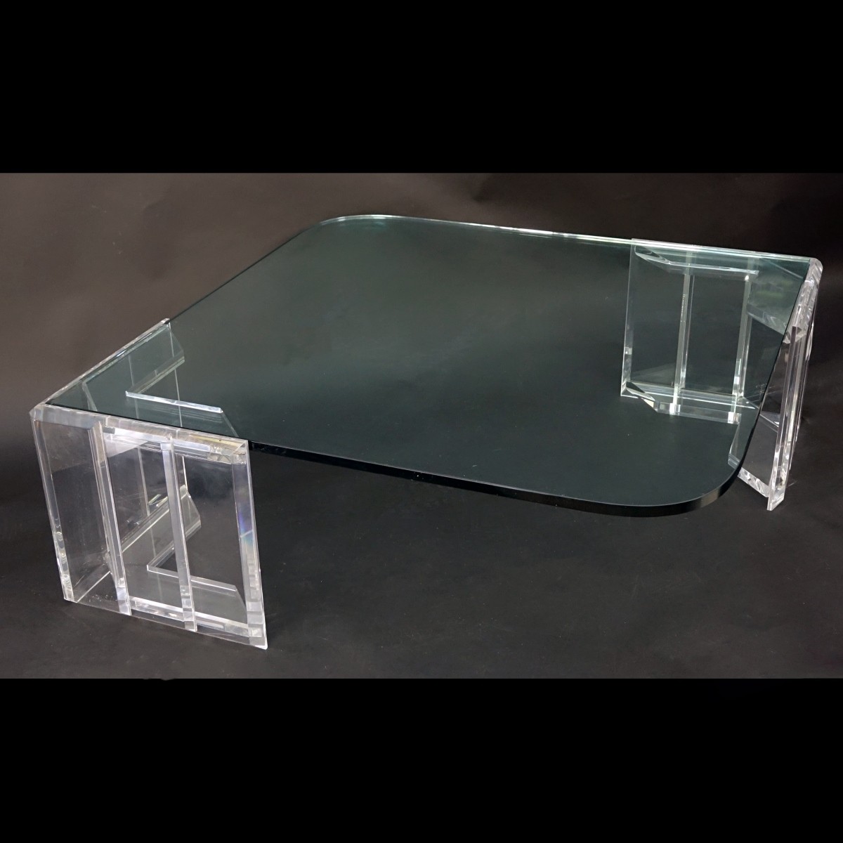 Lucite Coffee Table