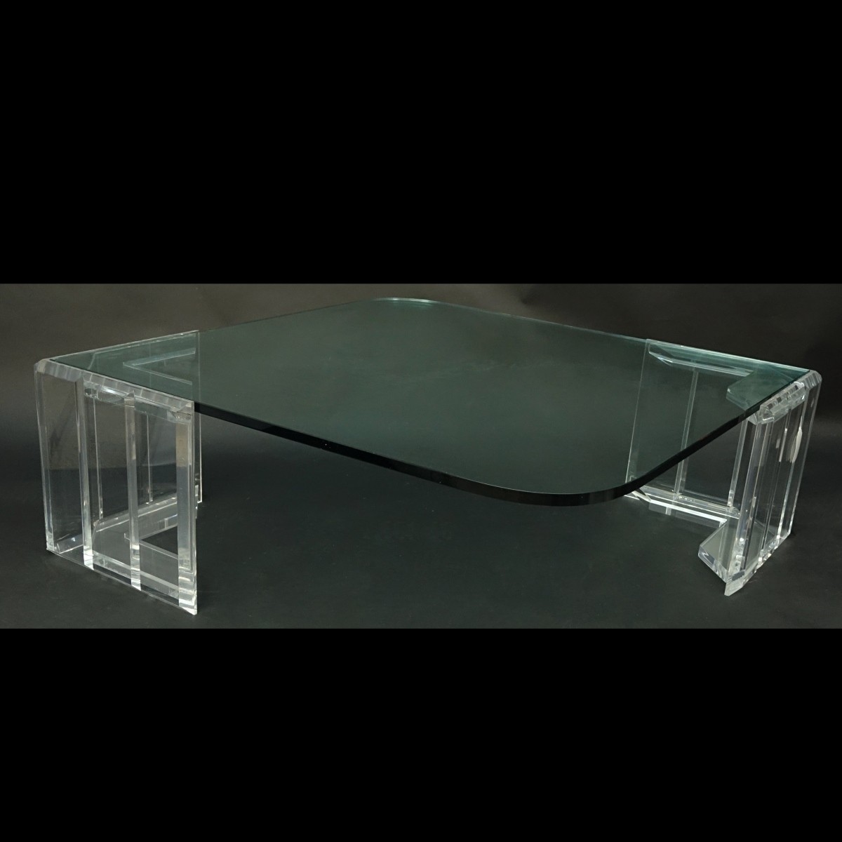 Lucite Coffee Table