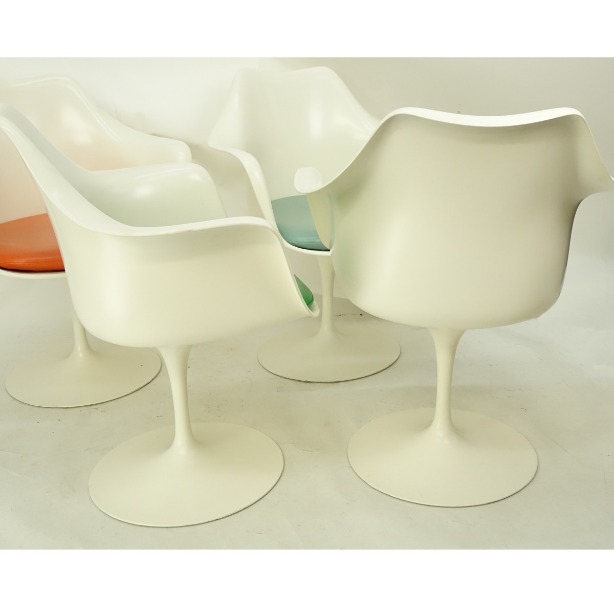 Four (4) Saarinen style Tulip Armchairs