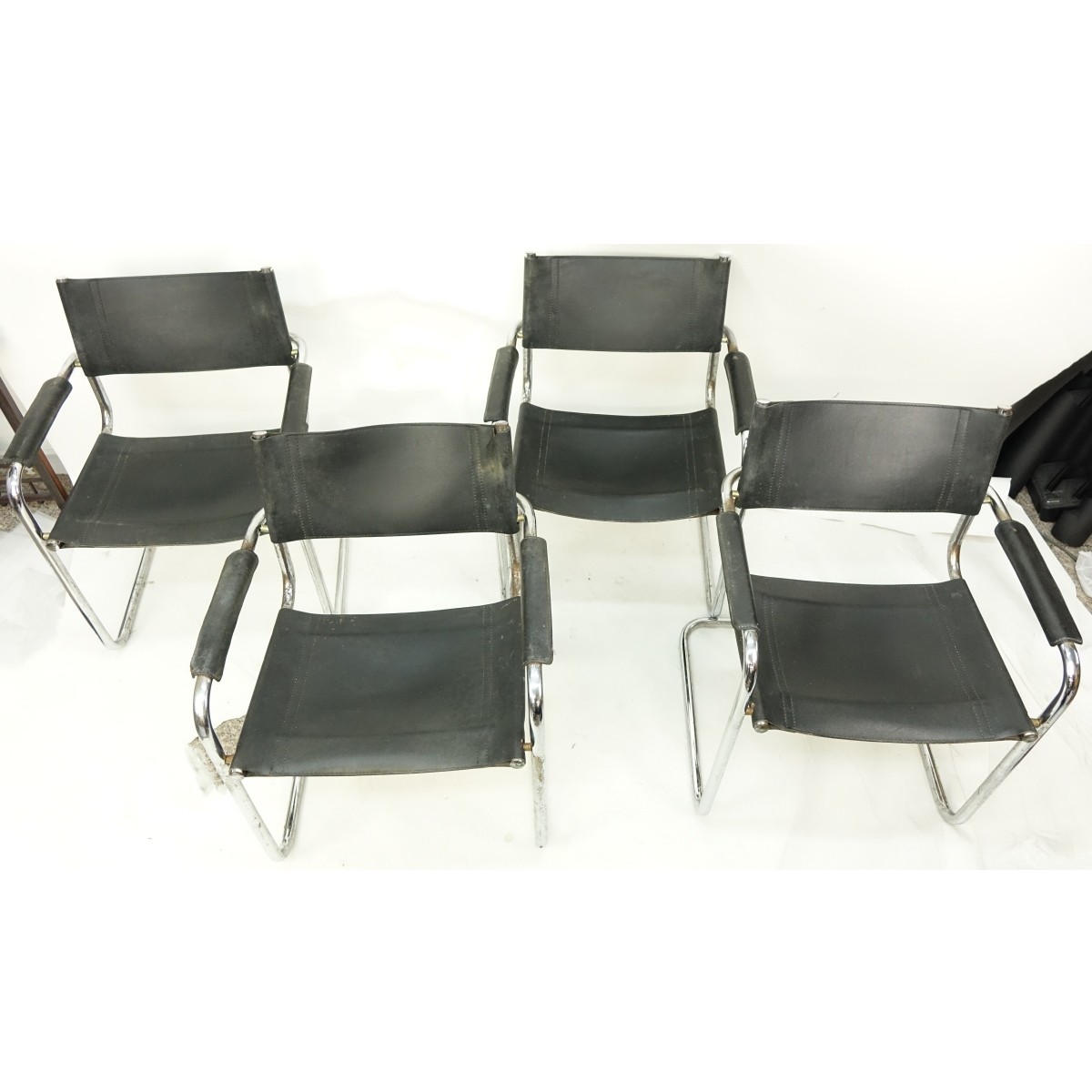 4 Marcel Breuer style Chairs