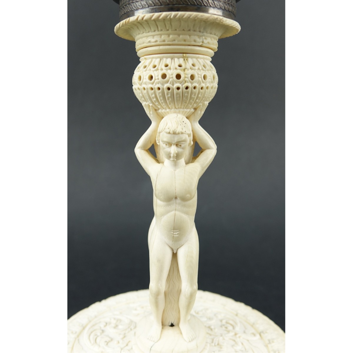 19th Century Russian Figural Vase