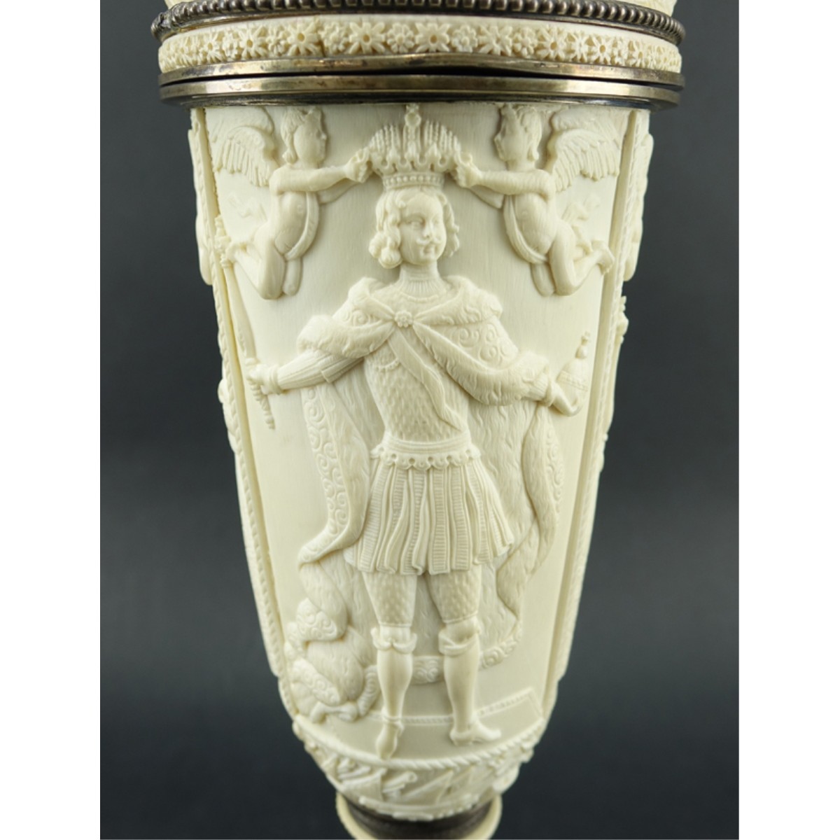 19th Century Russian Figural Vase