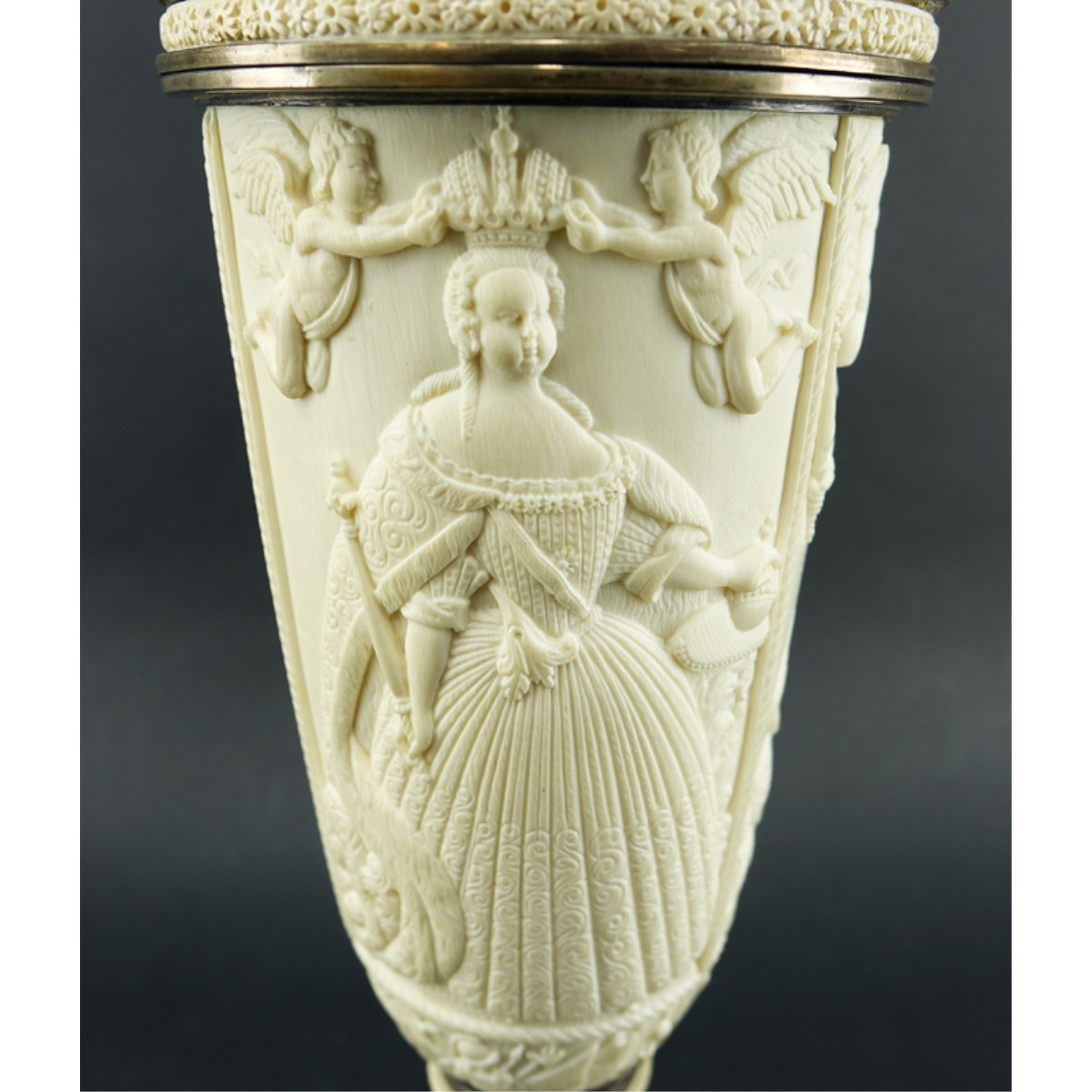 19th Century Russian Figural Vase