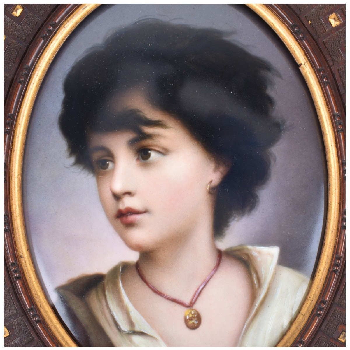 Italian School Porcelain Plaque