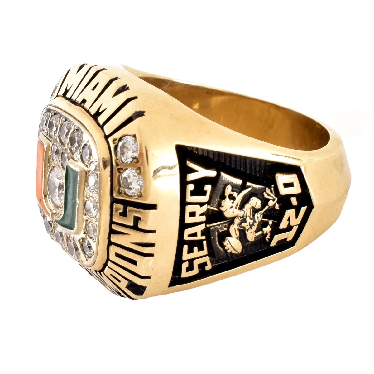 1991 Miami Hurricanes National Championship Player's Ring