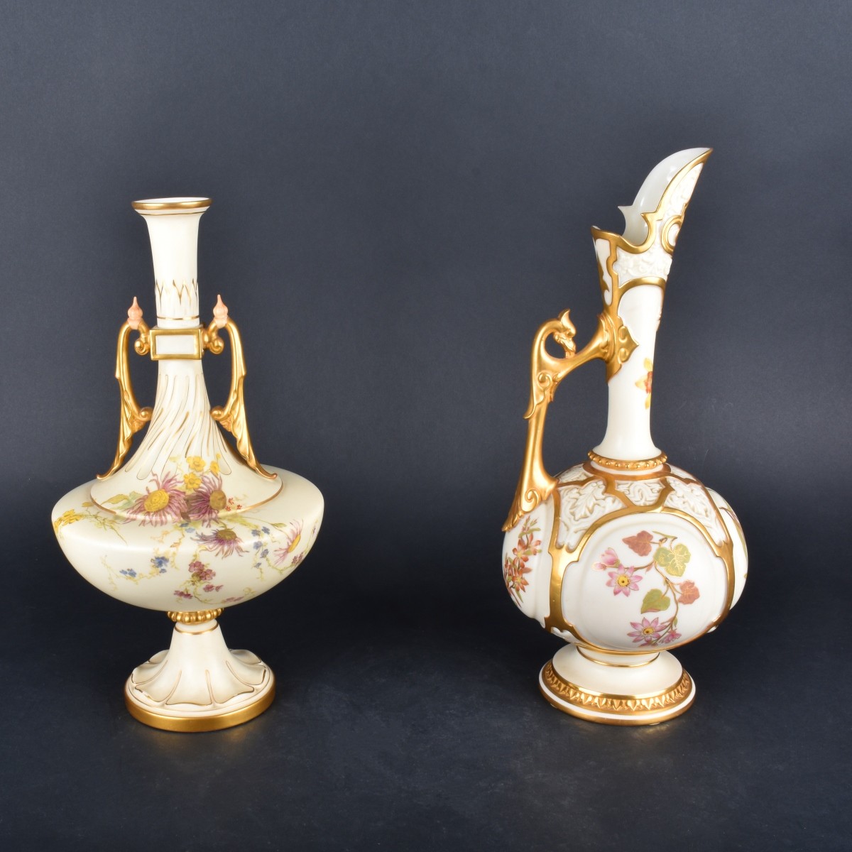 Two (2) Royal Worcester Porcelains