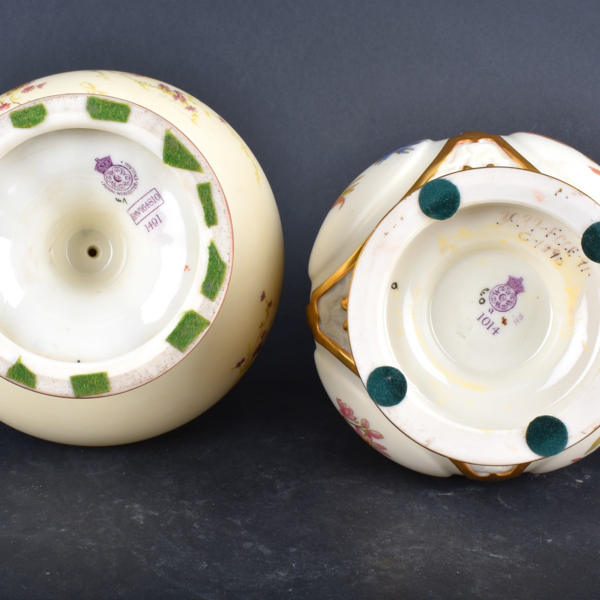 Two (2) Royal Worcester Porcelains