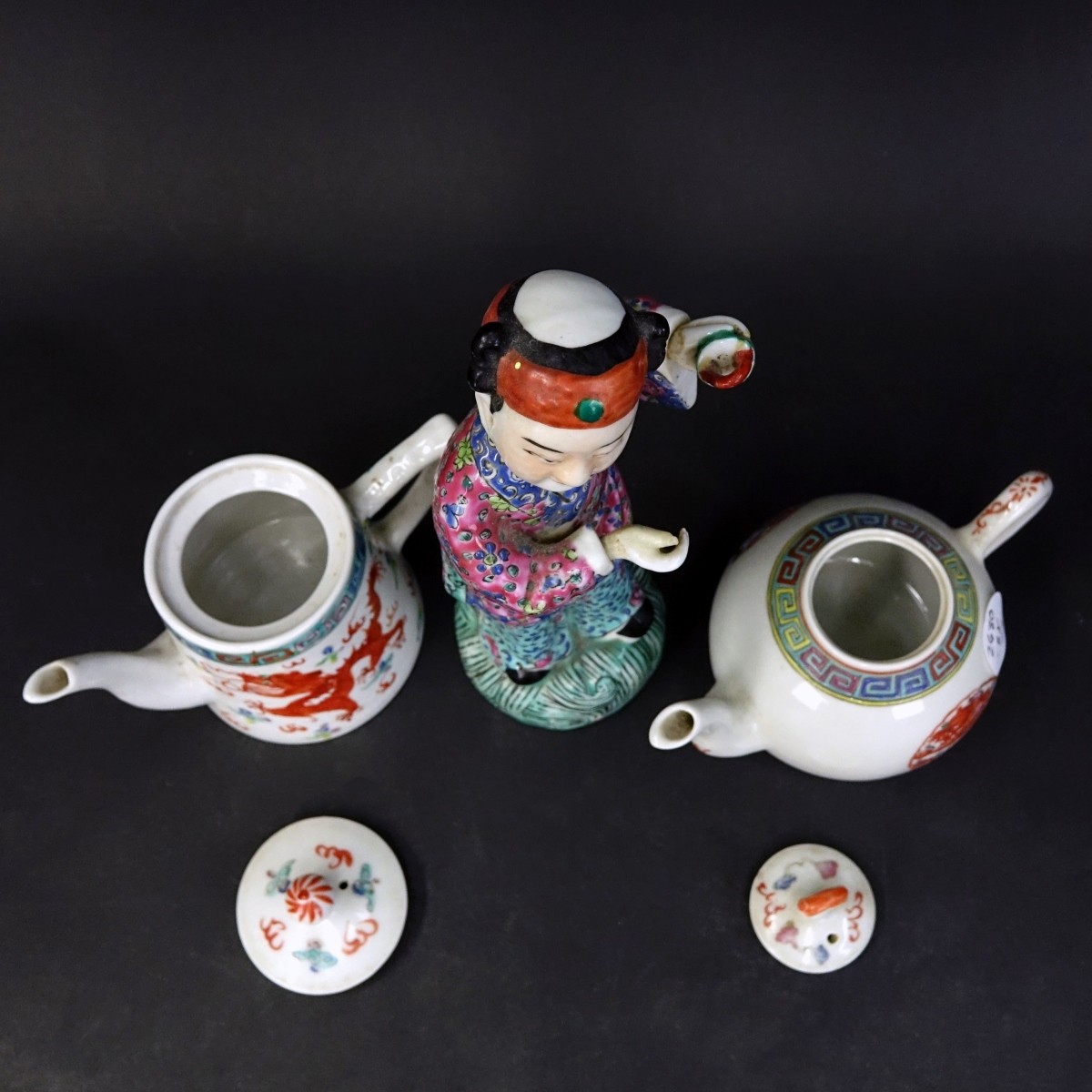 Three (3) Chinese Export Porcelain Tableware