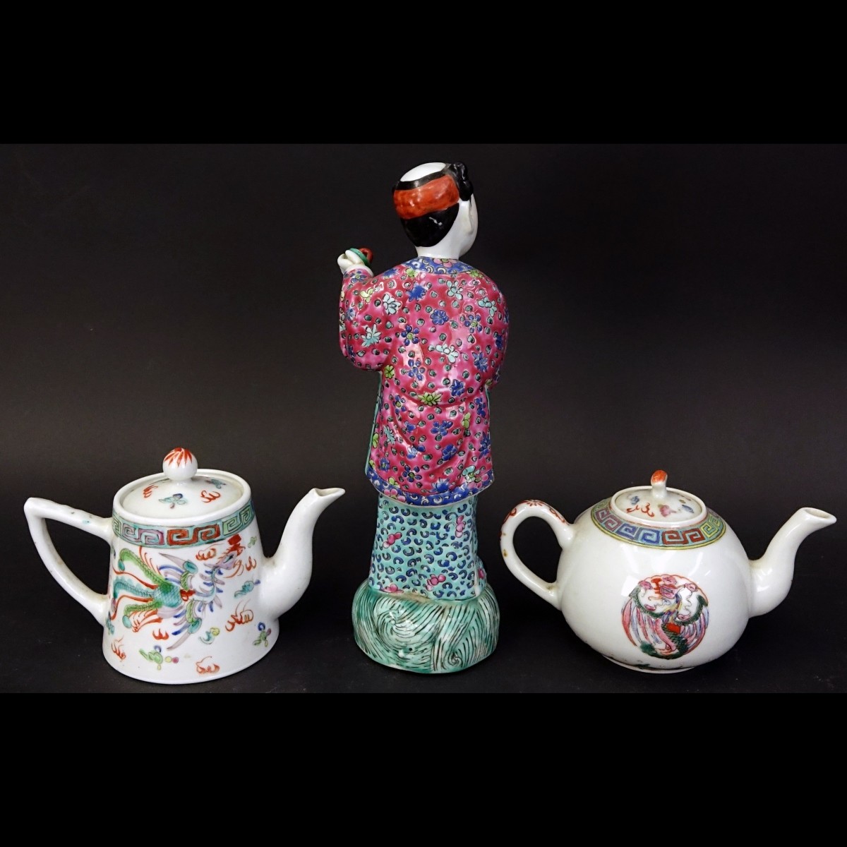 Three (3) Chinese Export Porcelain Tableware