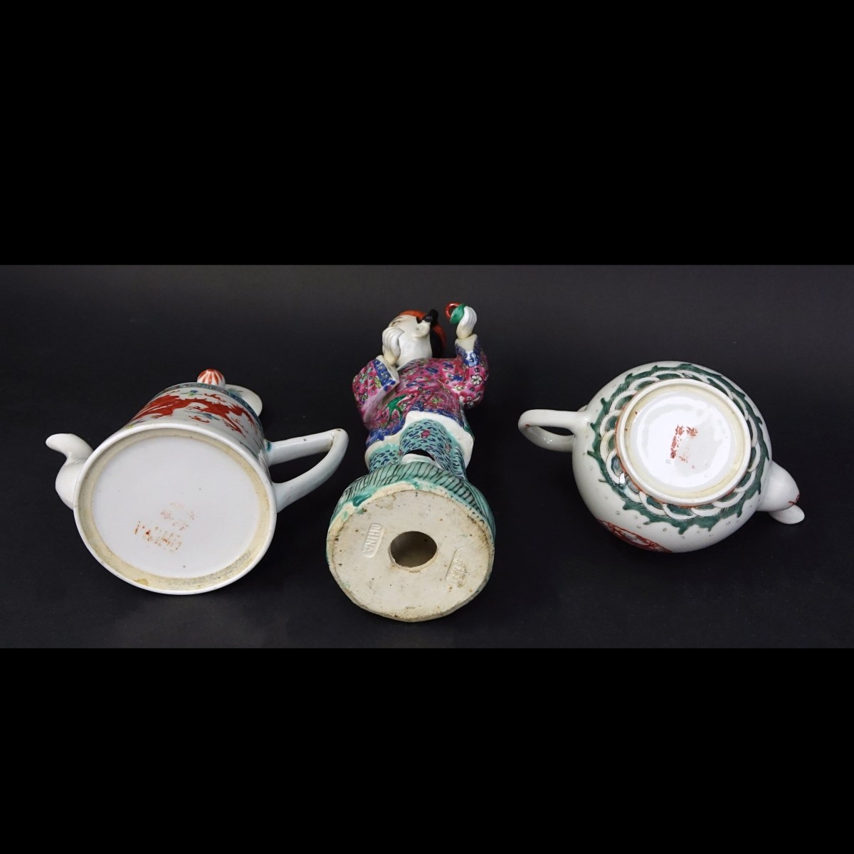 Three (3) Chinese Export Porcelain Tableware