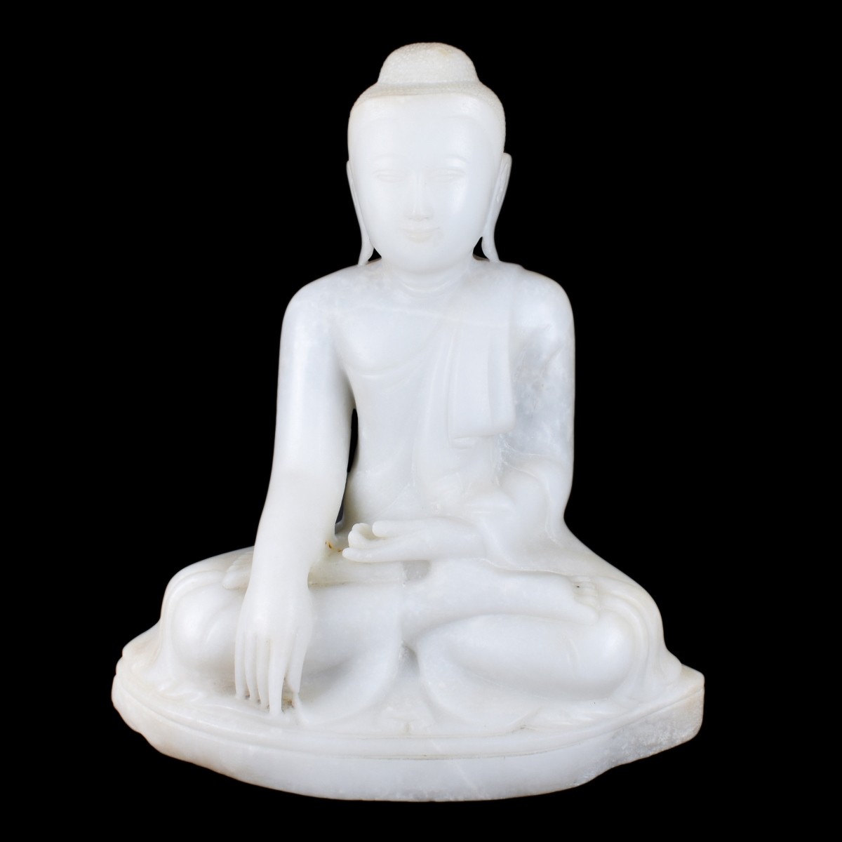 Carved Marble Buddha