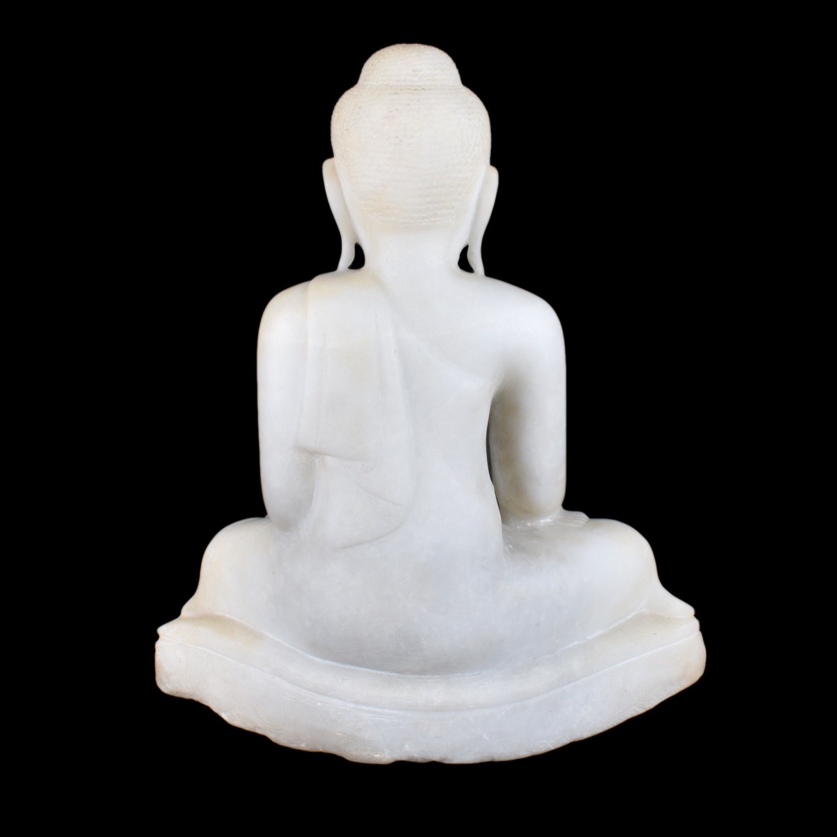 Carved Marble Buddha