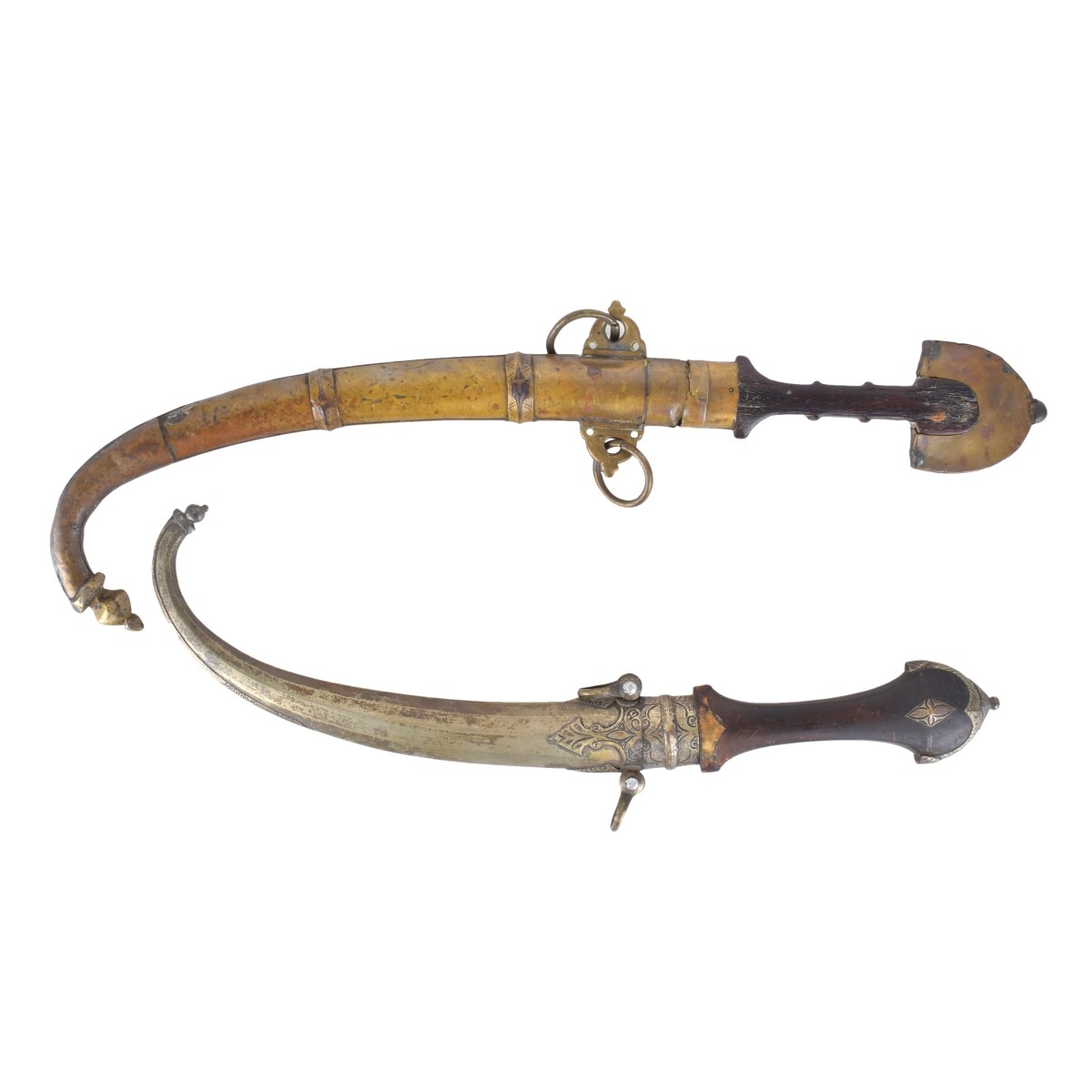 Antique Middle Eastern Jambiya Daggers