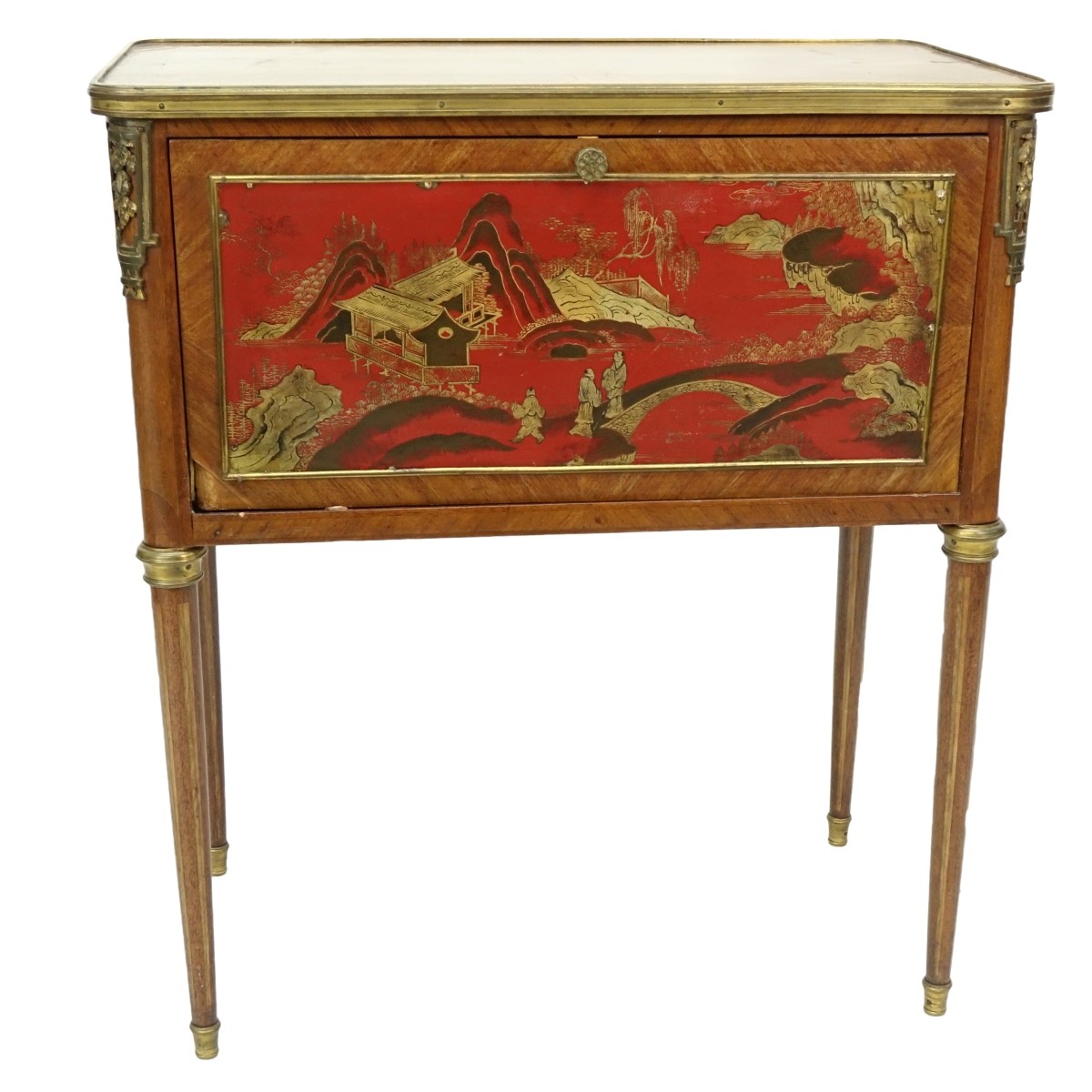 French Inlaid Cabinet