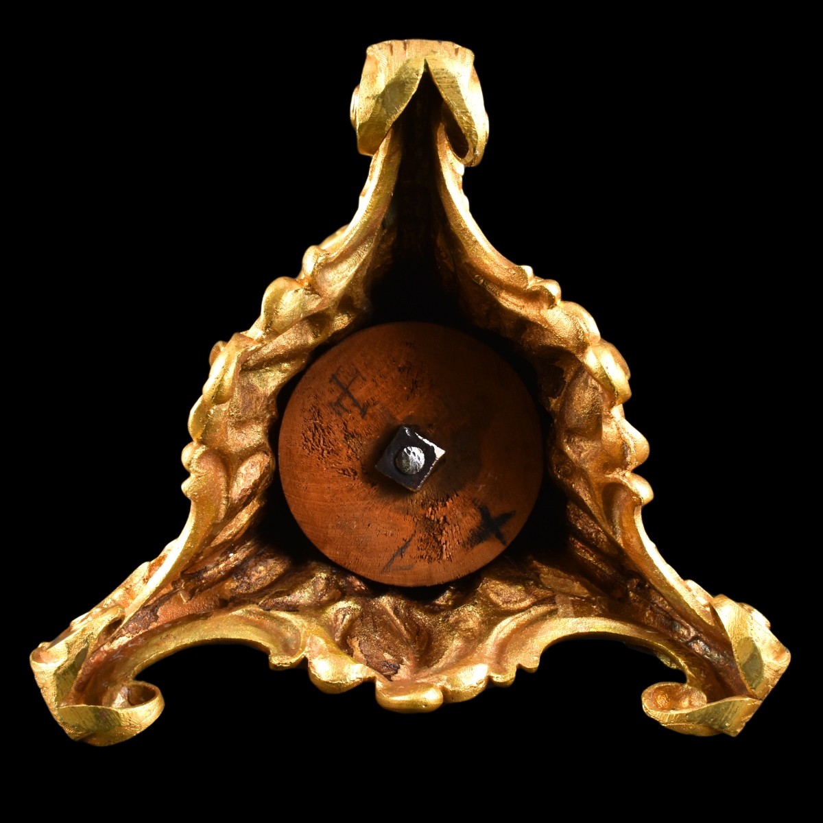 19/20th C. Gilt Bronze Rococo Style Pricket