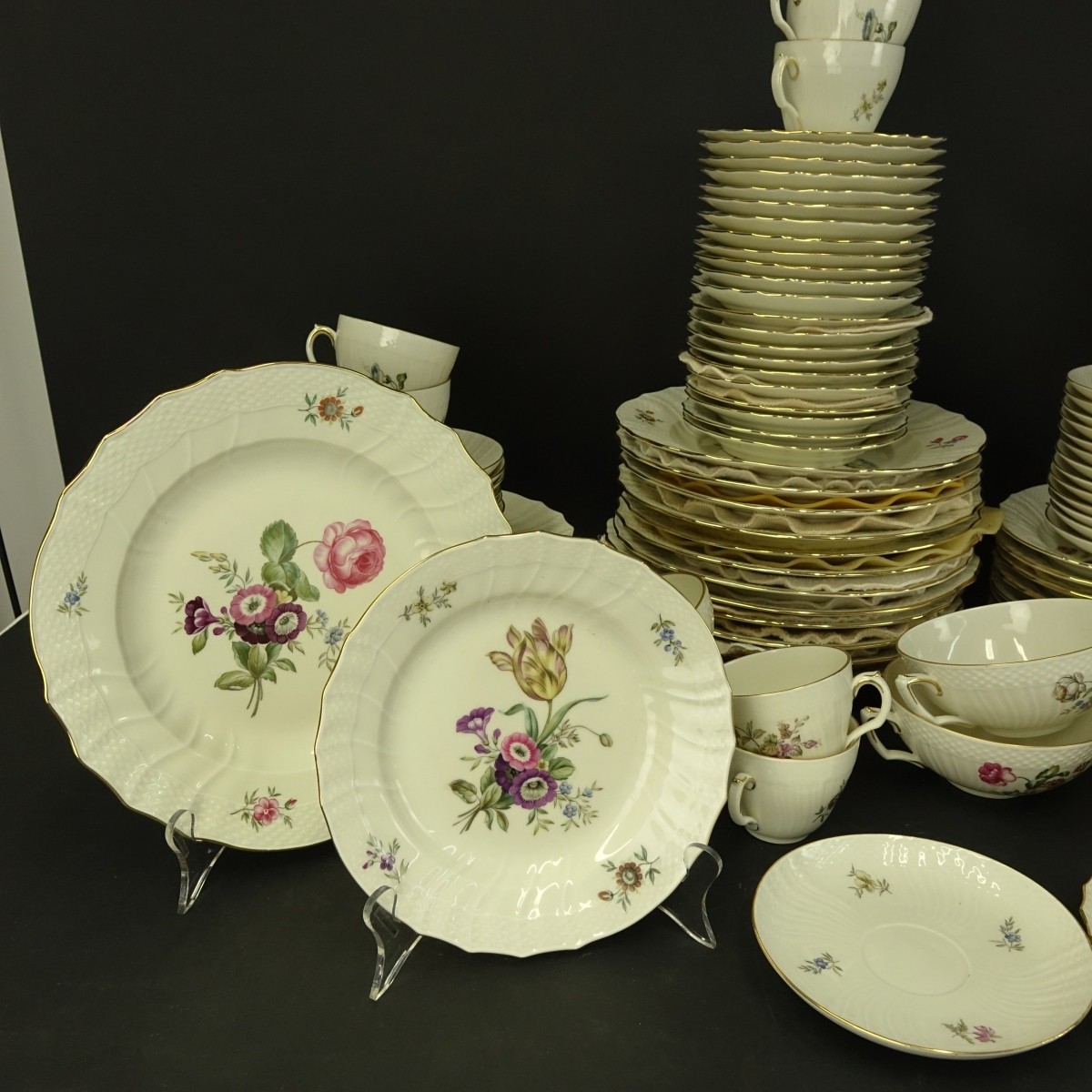 (134) Piece Royal Copenhagen Dinner Service