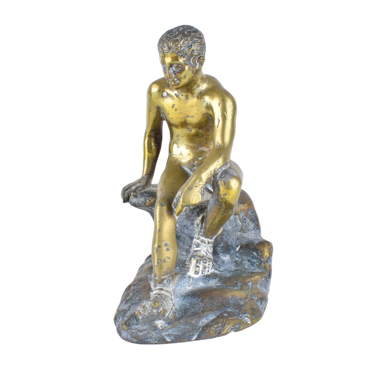 Two (2) Antique Bronze Figurines