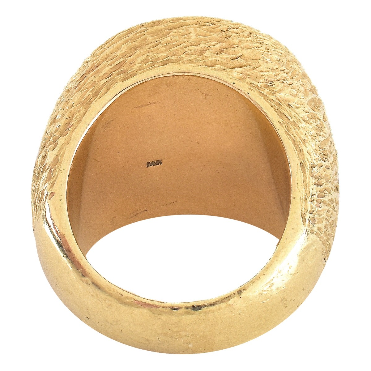 Man's Gold Sovereign Coin Ring