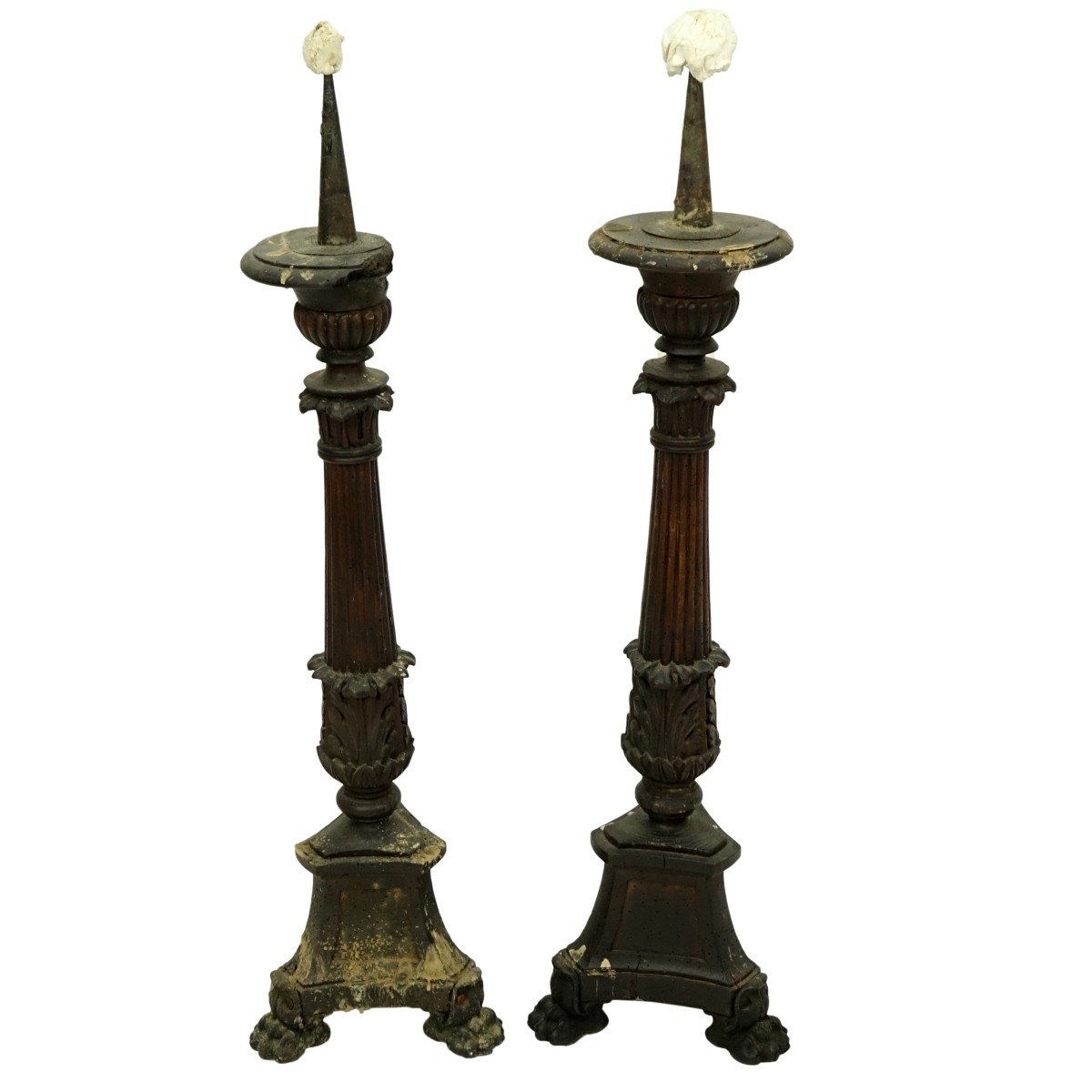 Pair Pritckett Candlesticks