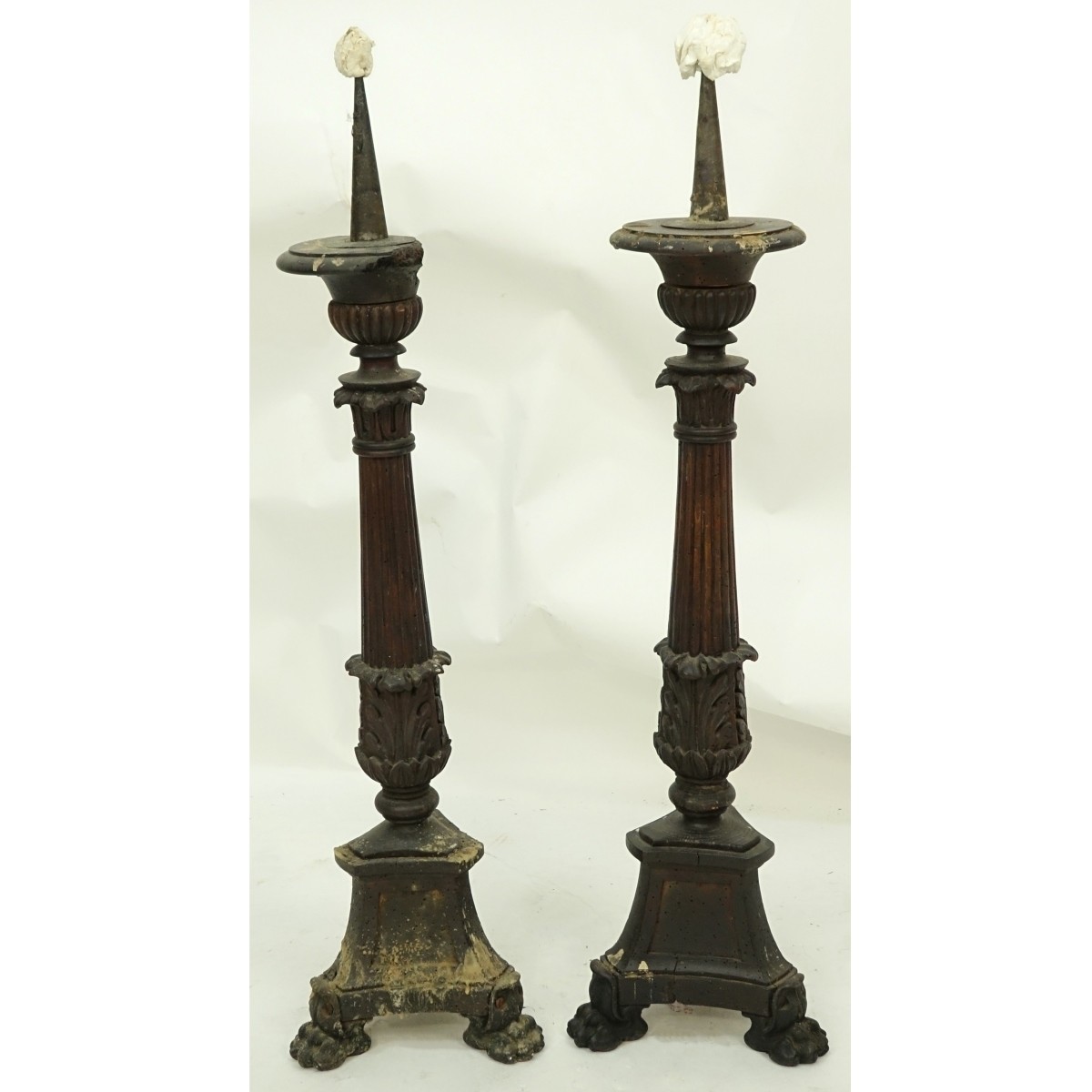 Pair Pritckett Candlesticks