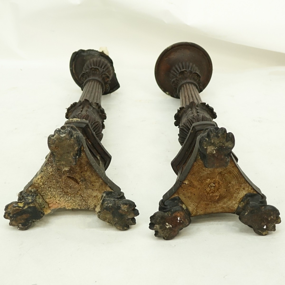 Pair Pritckett Candlesticks