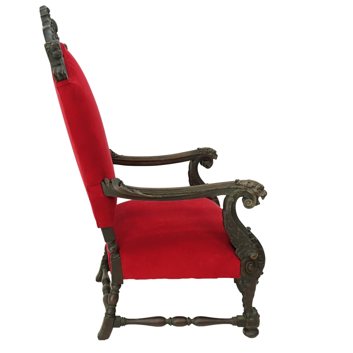 Antique Throne Chair