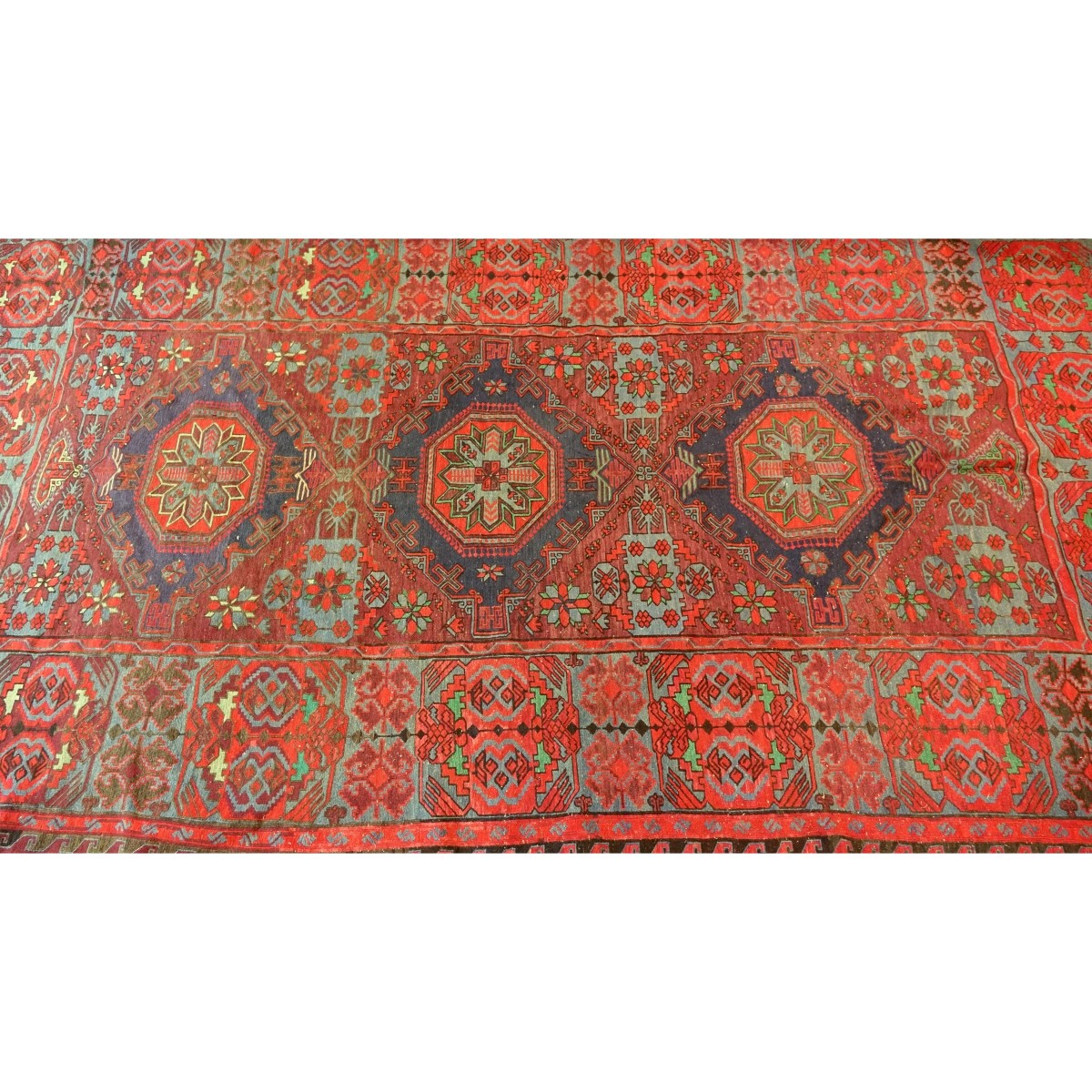 Semi Antique Soumak Rug