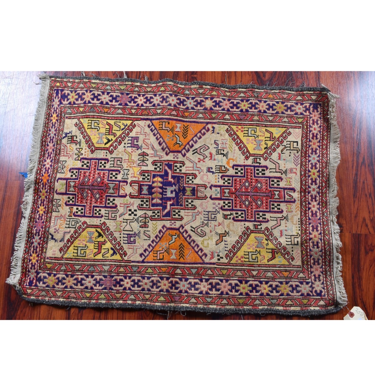 Two Afghan Tribal Rugs