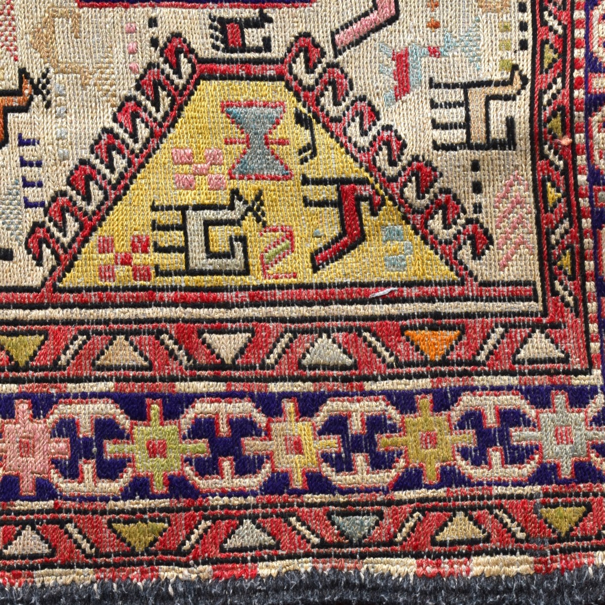 Two Afghan Tribal Rugs