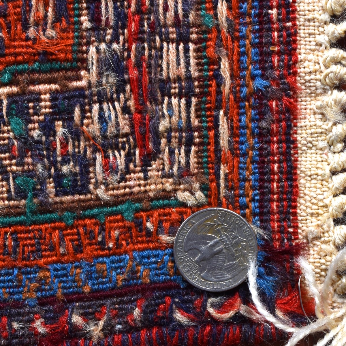 Two Afghan Tribal Rugs