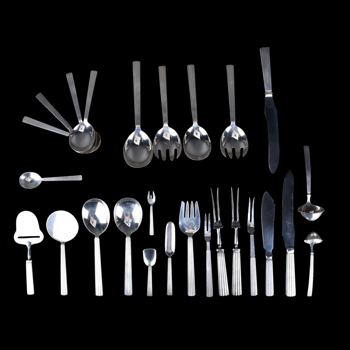 25 Georg Jensen Bernadotte Serving Pieces