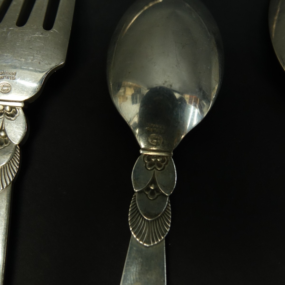 193 pcs Georg Jensen Cactus Flatware