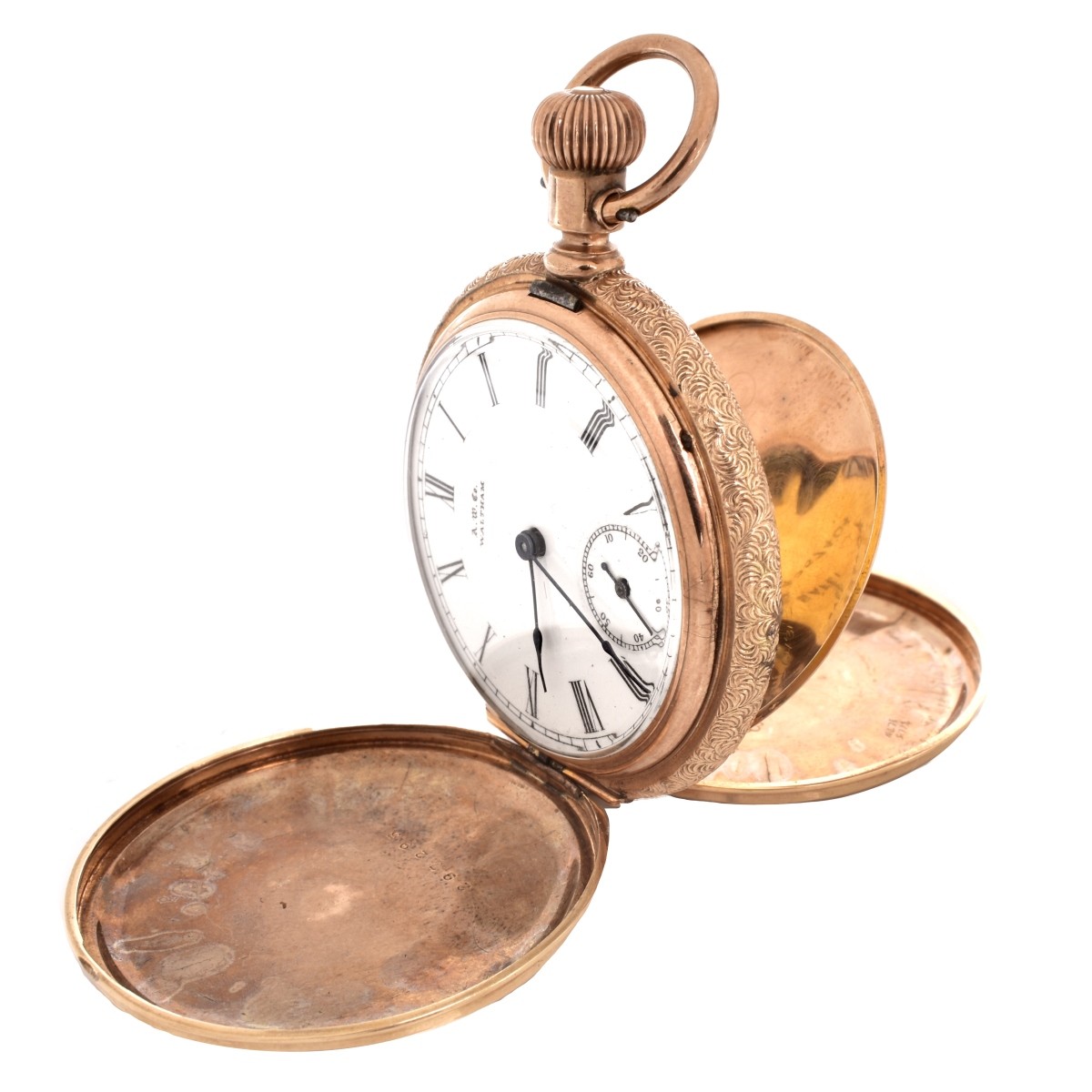 Antique Waltham 14K Gold Pocket Watch