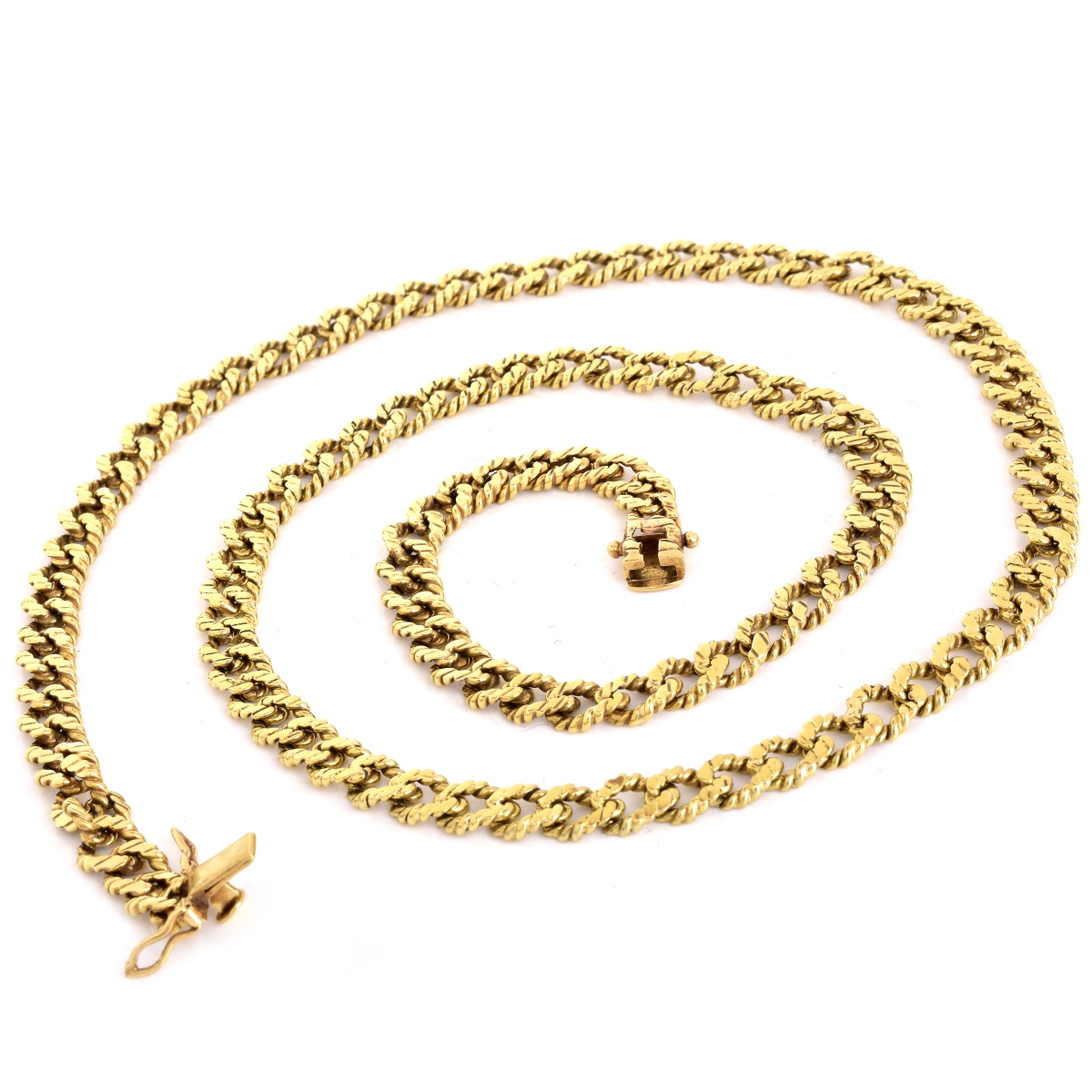 25" Long 14K Gold Necklace