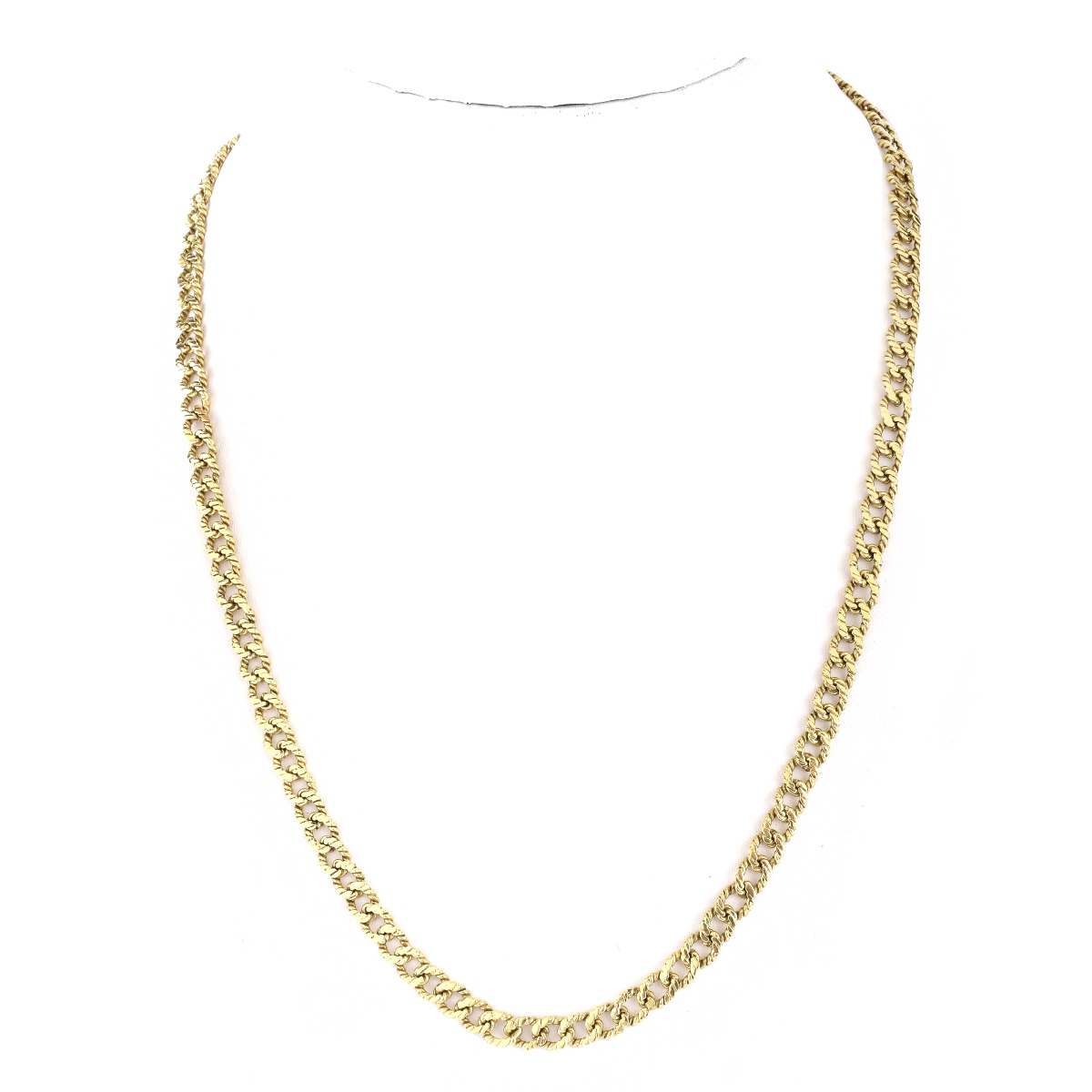 25" Long 14K Gold Necklace