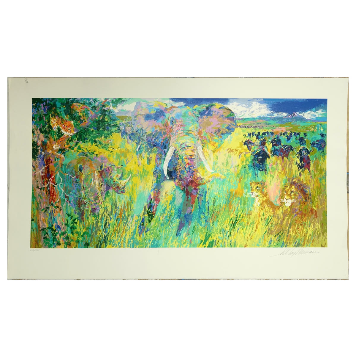 LeRoy Neiman Serigraph