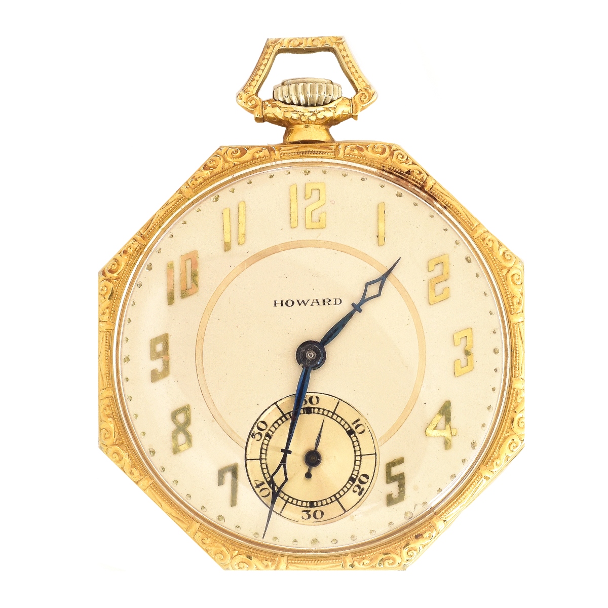 Vintage Howard 14K Gold Pocket Watch
