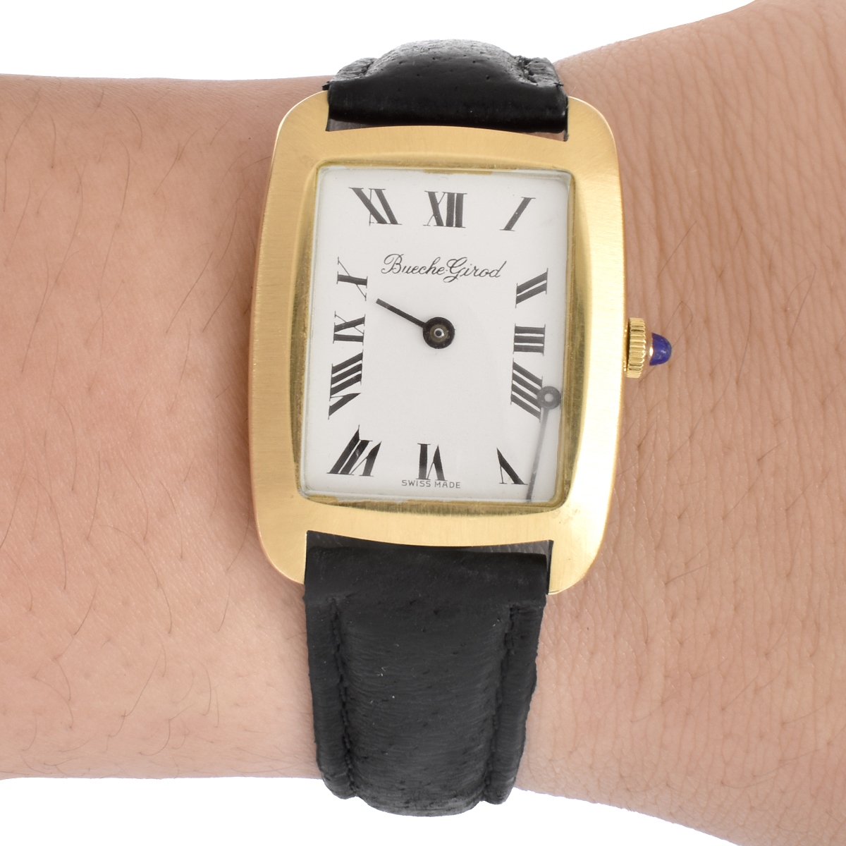 Vintage Bueche Girod 14K Gold Watch