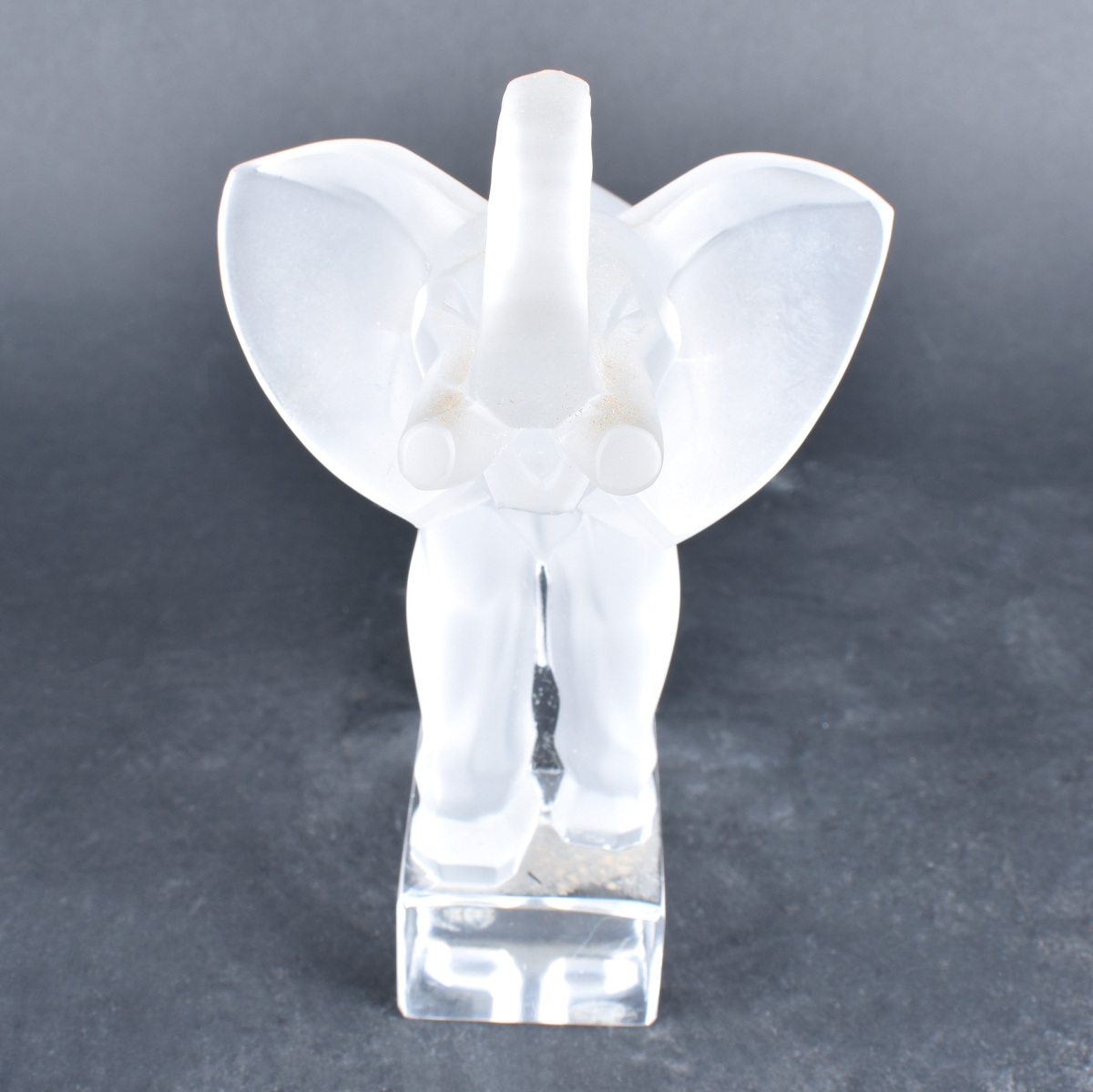 Lalique Elephant Paperweight