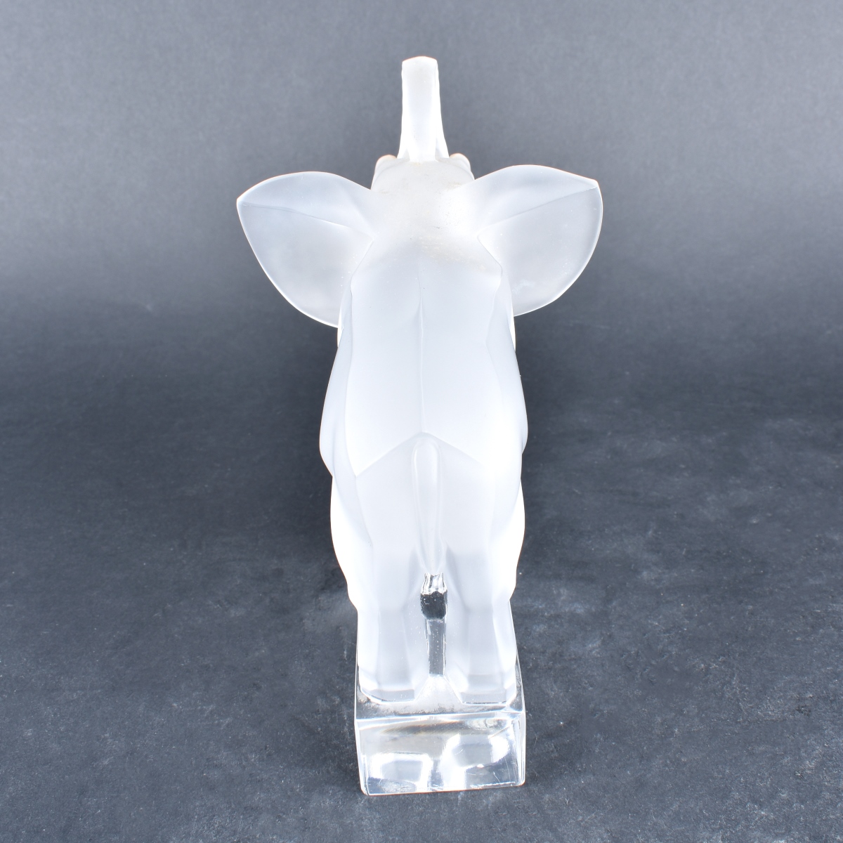 Lalique Elephant Paperweight