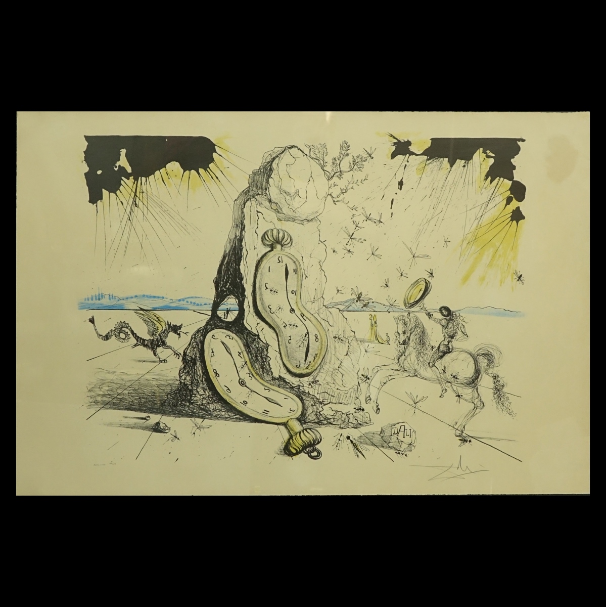 Salvador Dali Color Lithograph