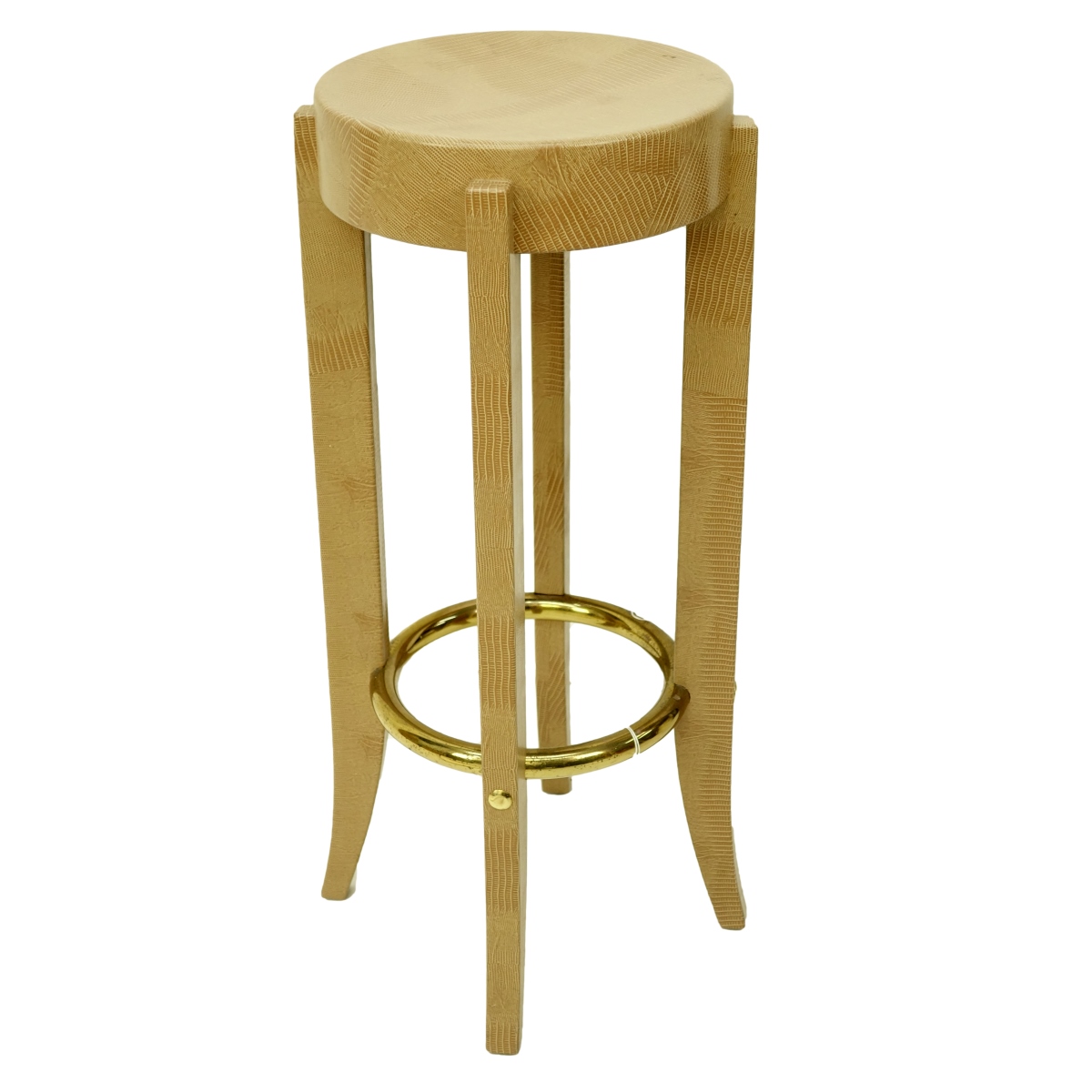 Karl Springer Bar Stool