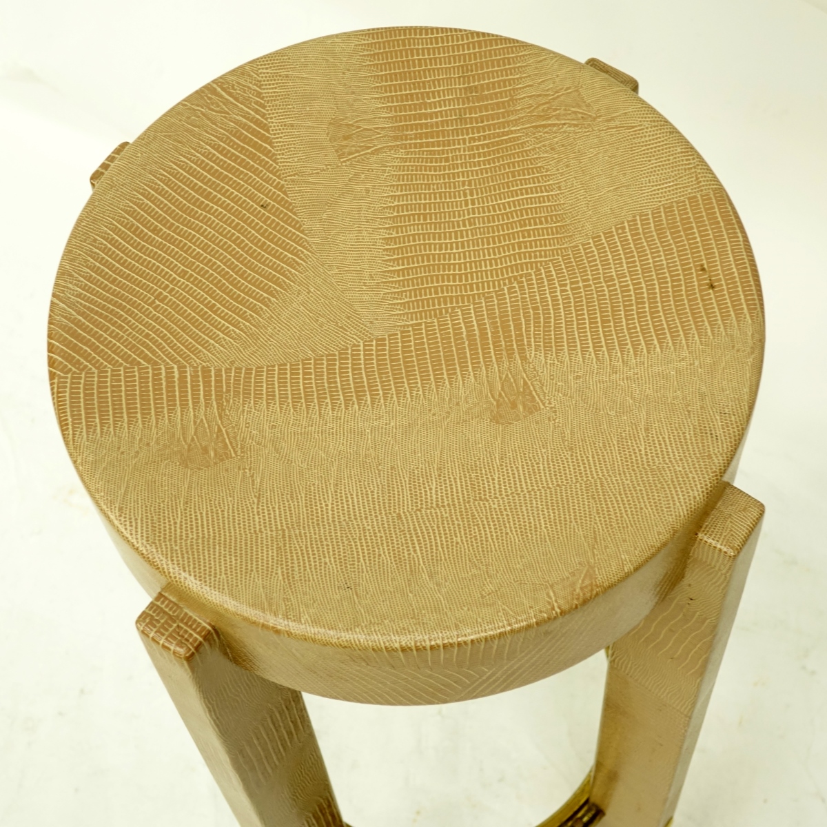 Karl Springer Bar Stool