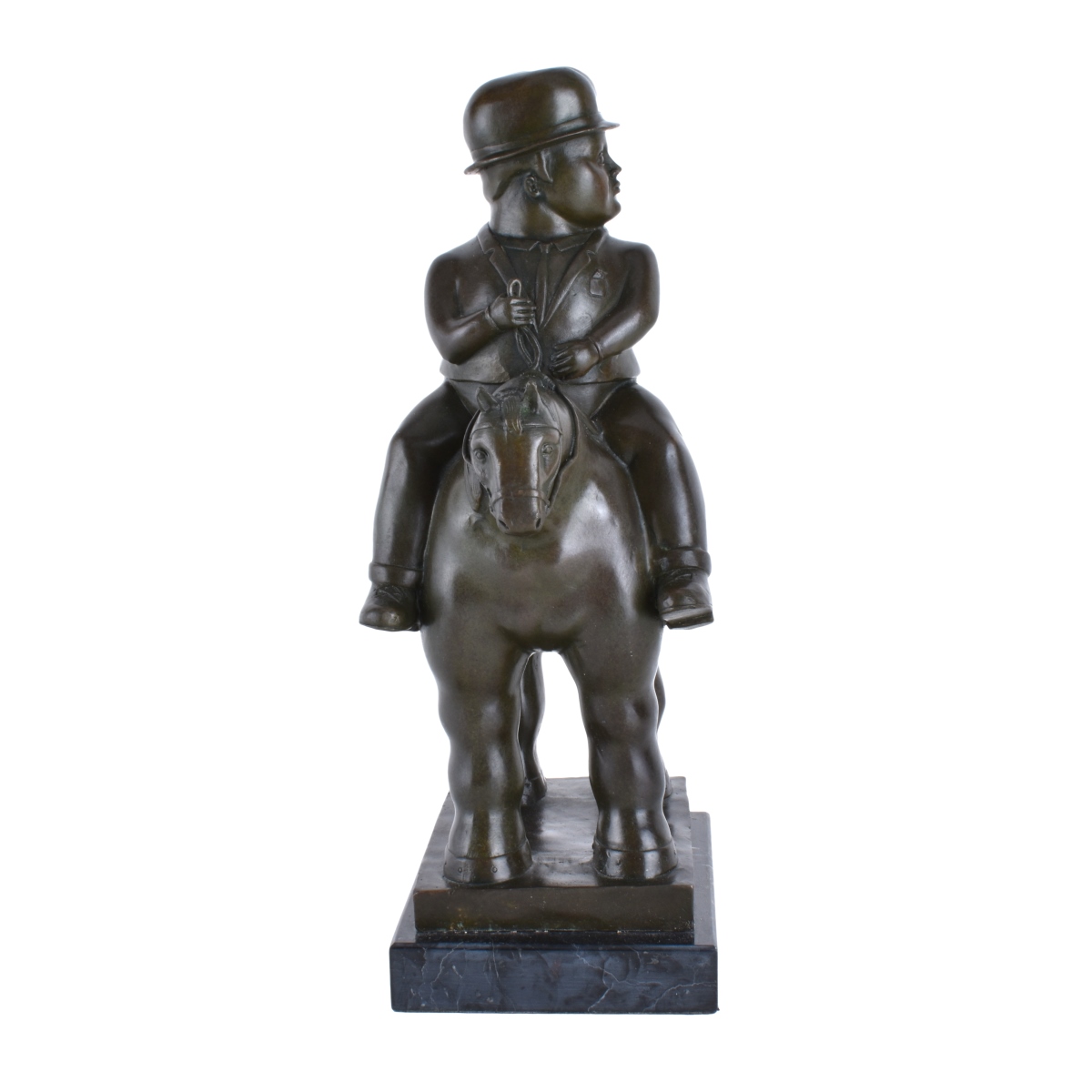 After: Fernando Botero Bronze