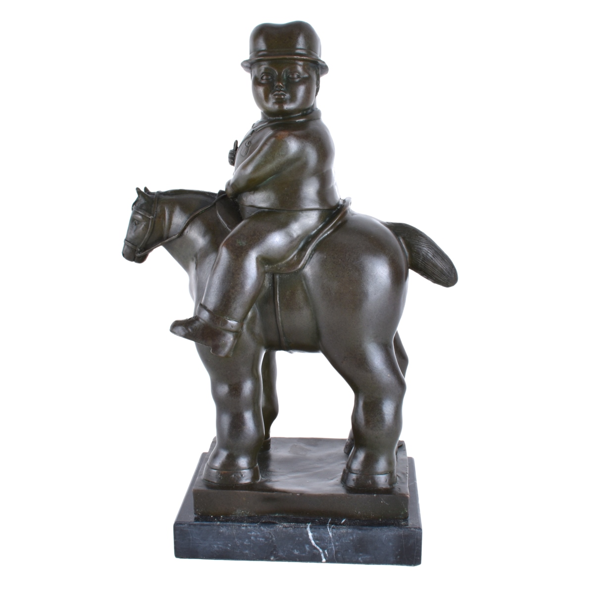 After: Fernando Botero Bronze