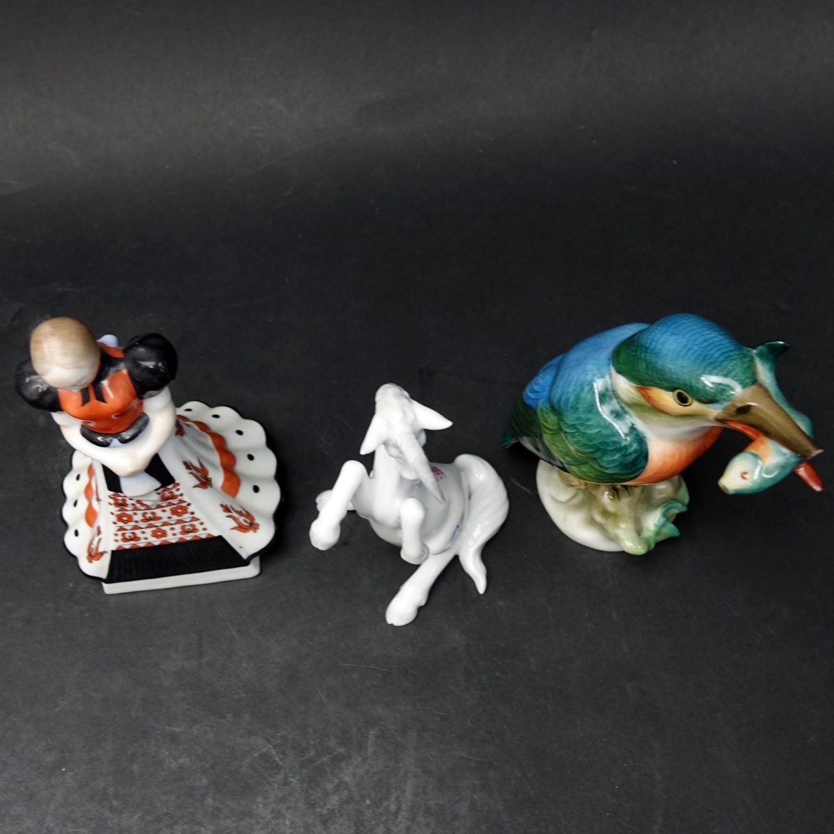 Three Herend Figurines