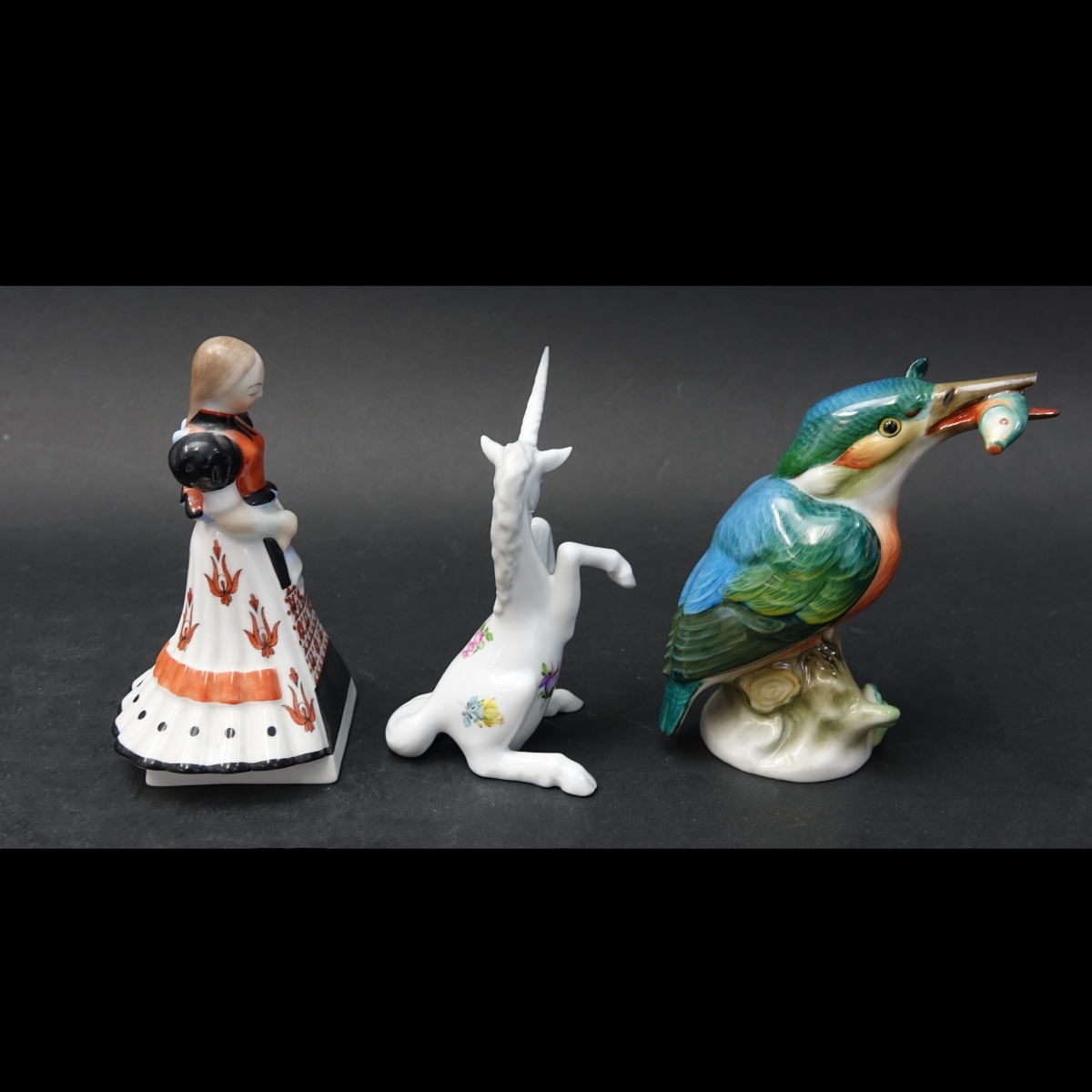 Three Herend Figurines