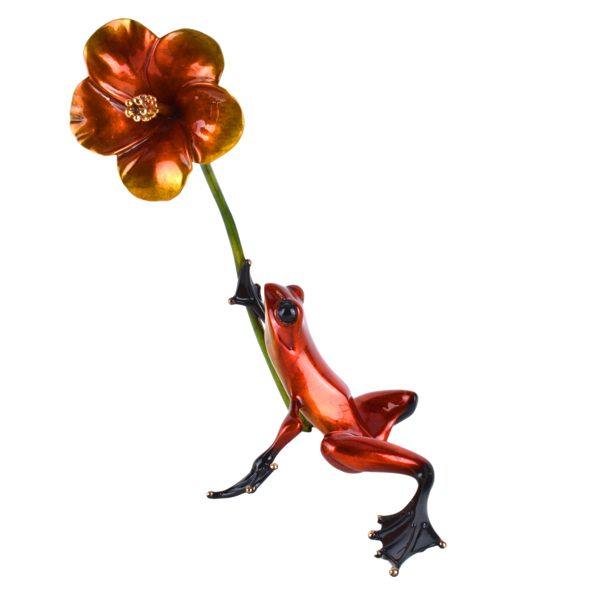 Tim Cotteril Polychrome Bronze Frog